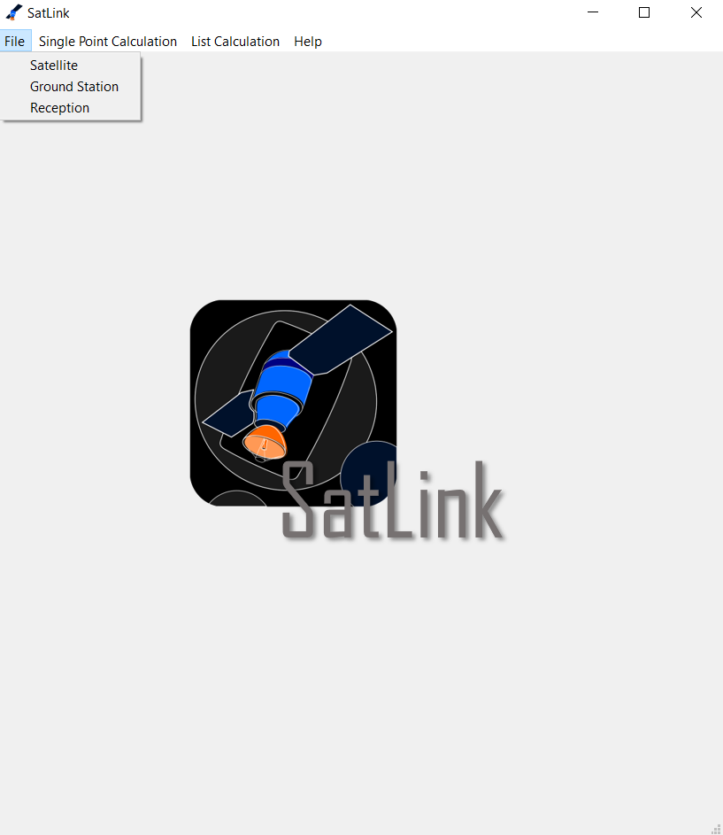 Graphical Interface usage - Satlink
